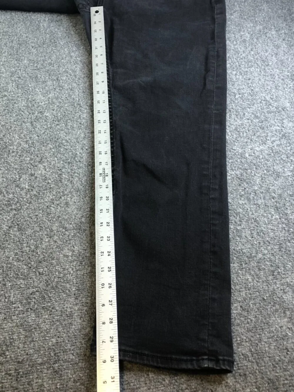 Salvage Jeans Mens 38x30 Black Riot Taper Athletic Stretch Embroidered MMA - Picture 9 of 14